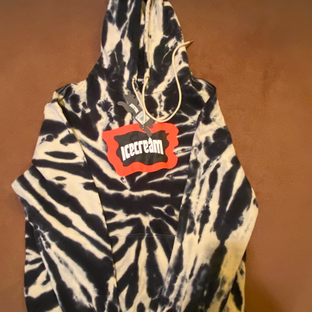 Icecream Blue and White Stone Hoodie